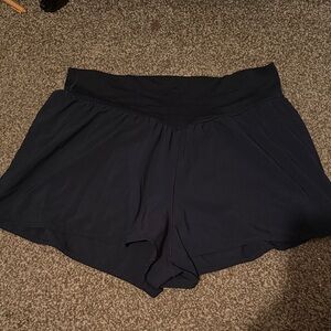 Aerie Black Athletic Flow Shorts for Women